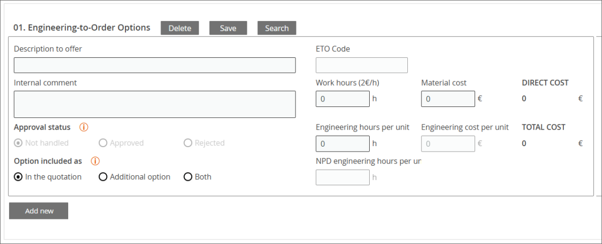 Engineering to Order