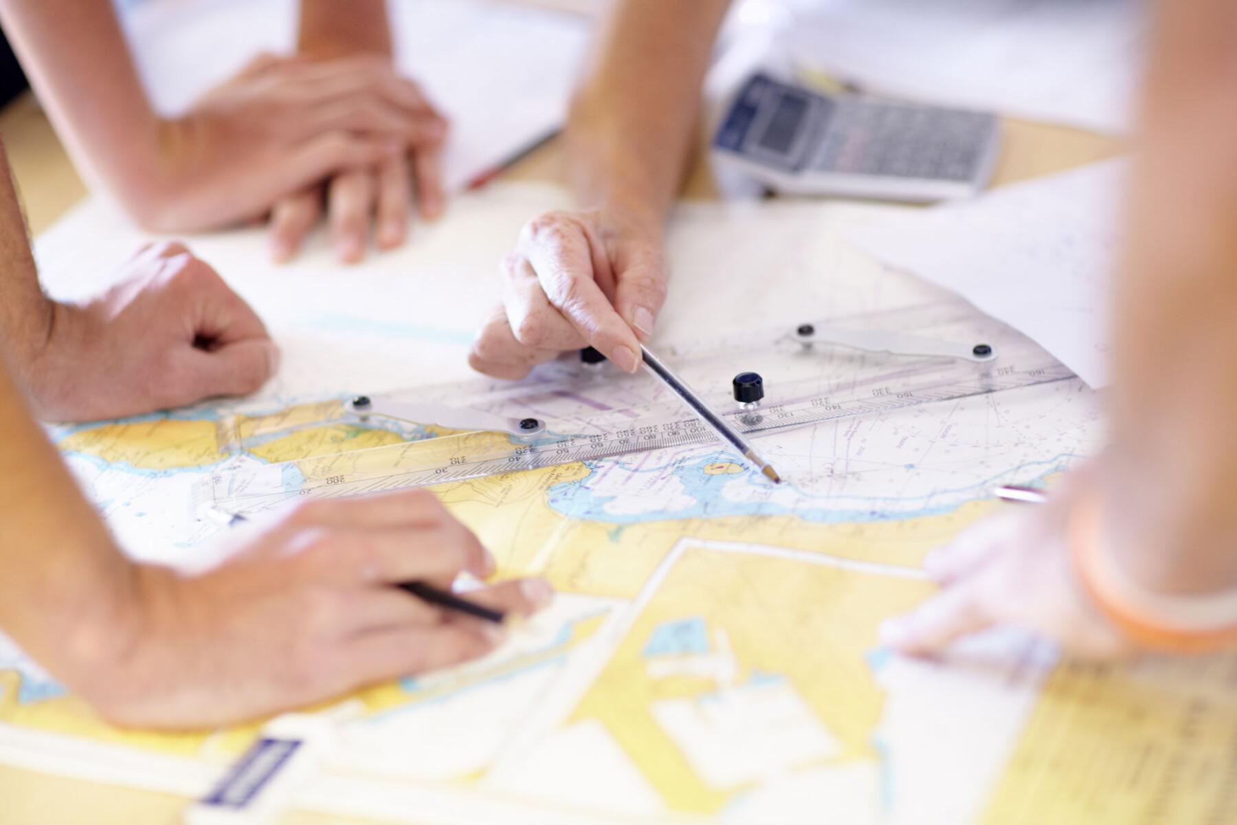 map and compass