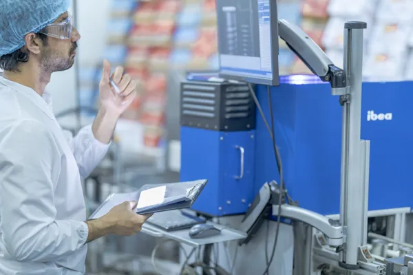 Man inspecting quality